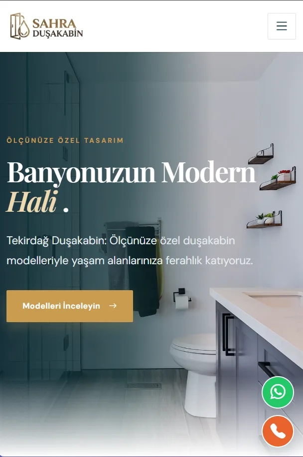Sahra Duşakabin